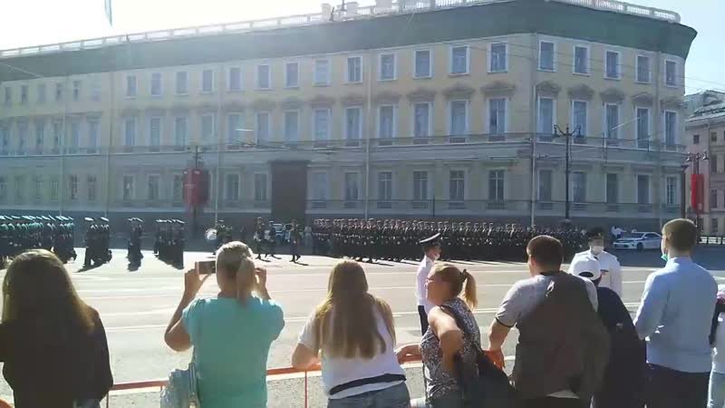 Парат в Питере к 9мая