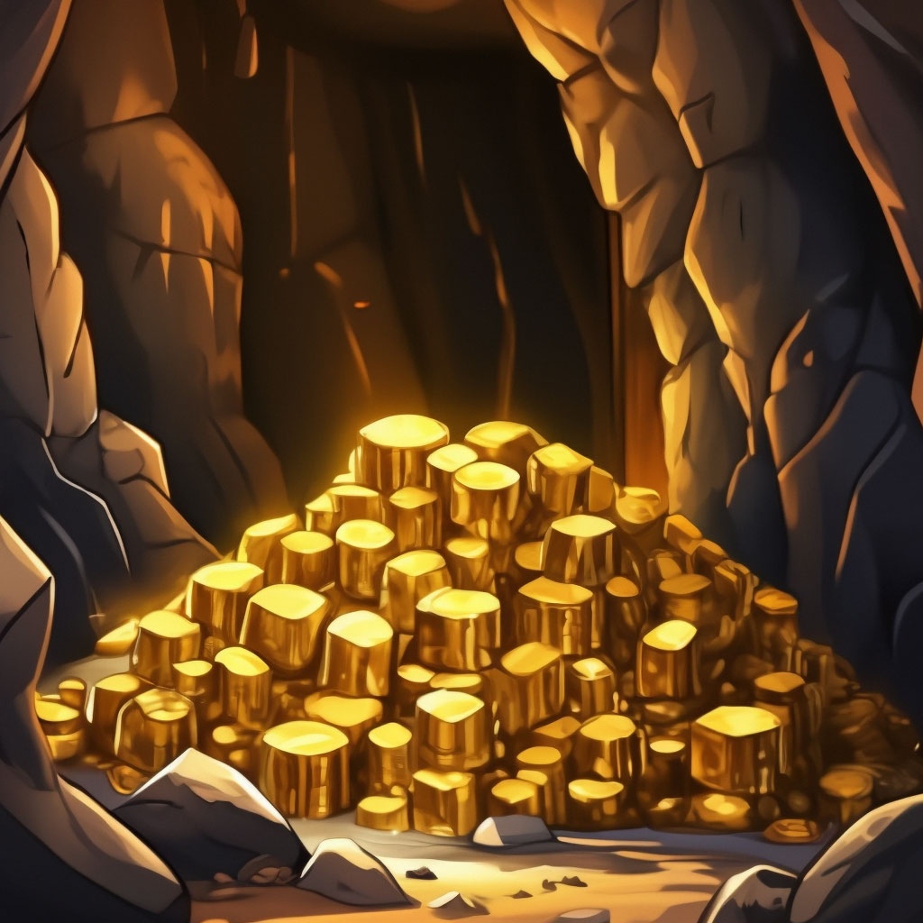 Gold Bar Investment stock illustration. Illustration of mining - 247253421